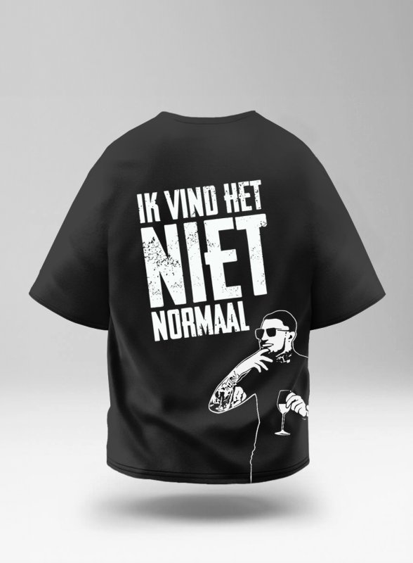 visual Zwart - Ik vind het niet normaal product