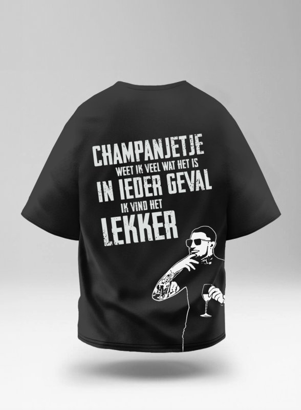 visual Zwart - Champanjetje weet ik veel product