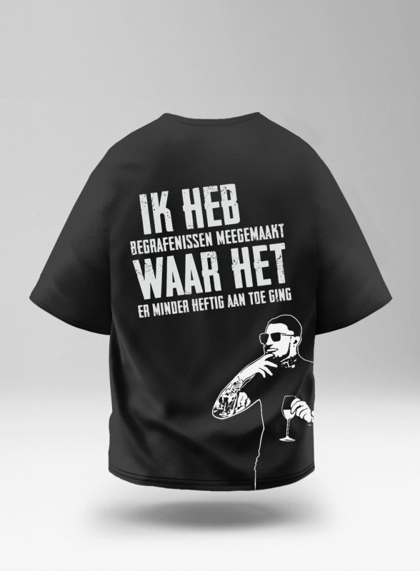 visual Zwart - Ik heb begrafenissen meegemaakt product