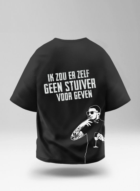 visual Zwart - Ik zou er zelf geen stuiver voor geven product