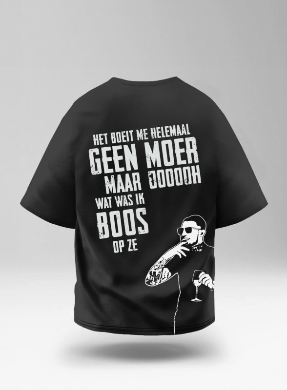 visual Zwart - Het boeit me helemaal geen moer maar product