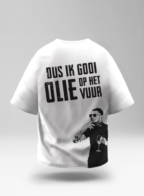 visual Wit - Dus ik gooi olie op het vuur product