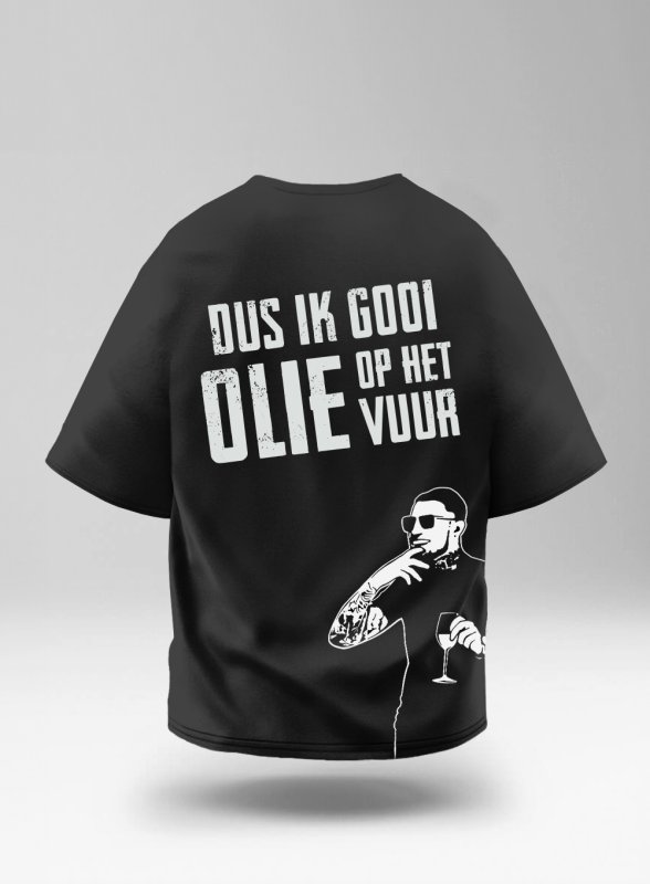 visual Zwart - Dus ik gooi olie op het vuur product